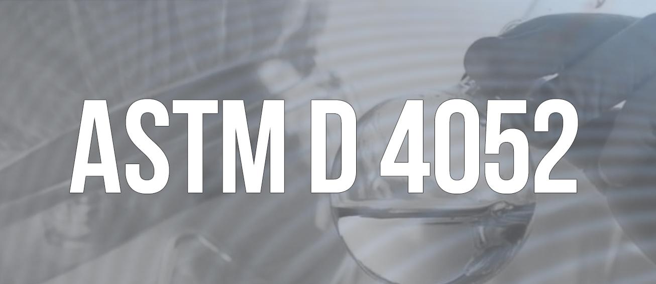 Плотность дизельного топлива при 15 градусах Цельсия - ASTM D 4052